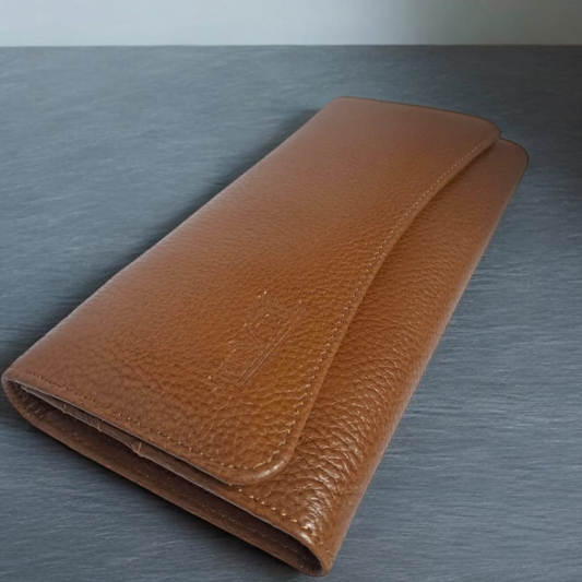 CHIKOO COLOUR LADIES LEATHER HAND PURSE LP 04